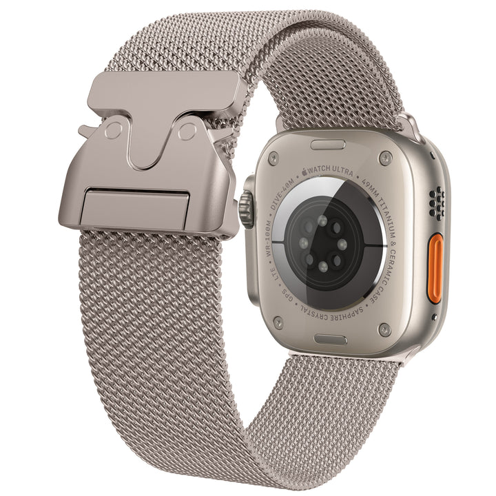 Milanese metal buckle strap for Apple Watch