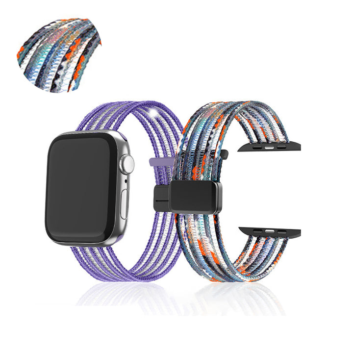 Nylon Fish Wire Style Magnetic Apple Strap