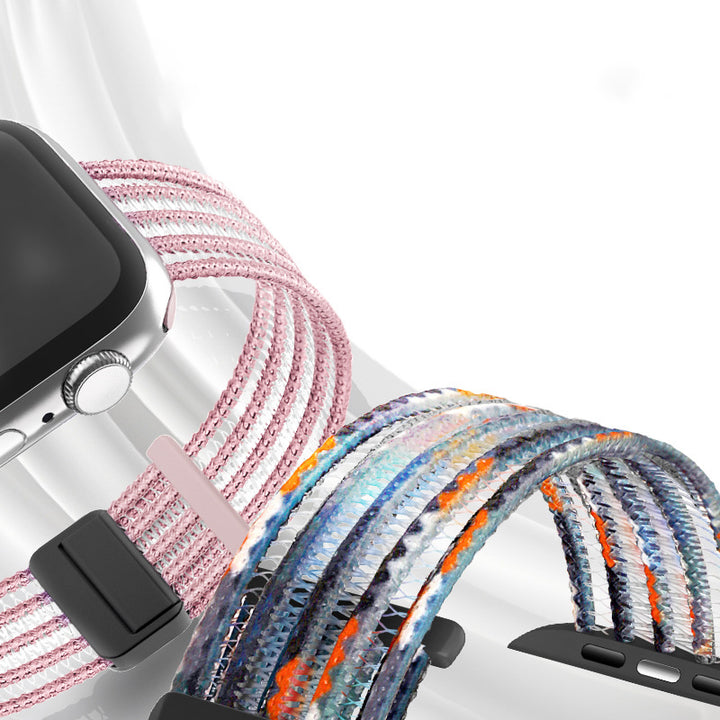 Nylon Fish Wire Style Magnetic Apple Strap