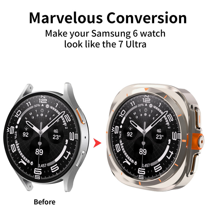 Samsung Watch7 Watch6 turns into Ultra47 in seconds