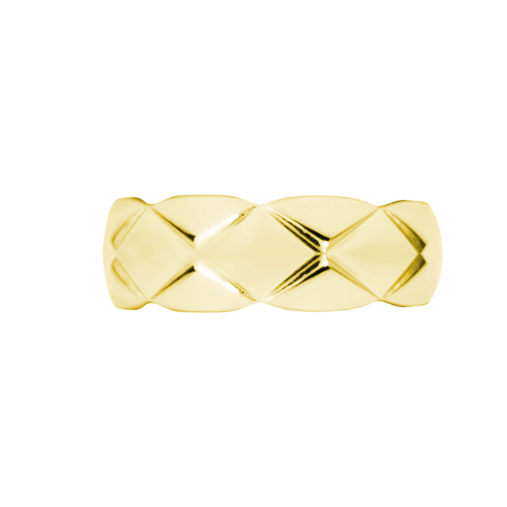 Solid Color Fragrance Gold Ring