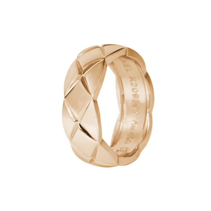 Solid Color Fragrance Gold Ring