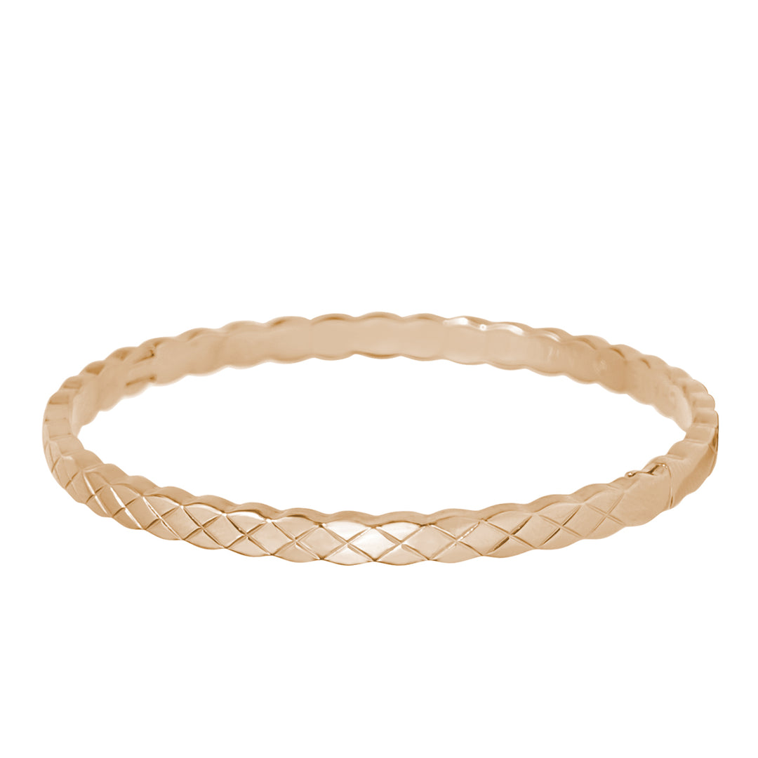 Fragrance, solid color gold bracelet