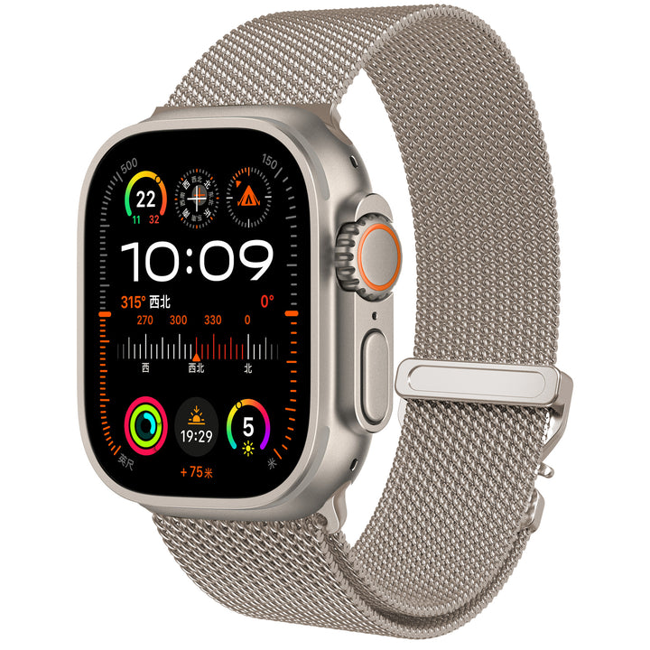 Milanese metal buckle strap for Apple Watch