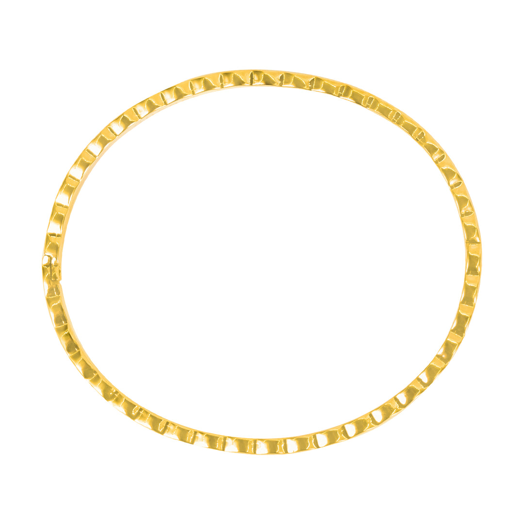 Fragrance, solid color gold bracelet