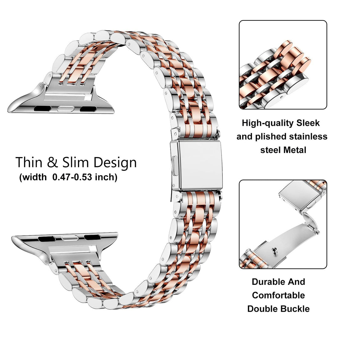 Ultra-thin metal band Fine stainless steel chain Apple Watch band